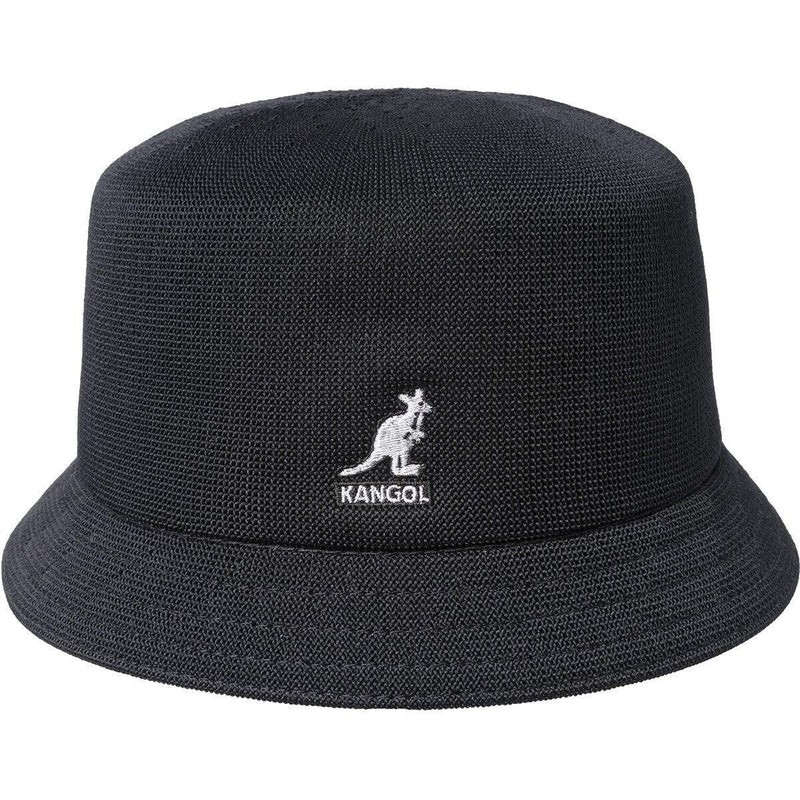 Load image into Gallery viewer, Kangol Tropic Bin Bucket Hat Summer Camping Fishing Beach Cap  - Black - XL-0
