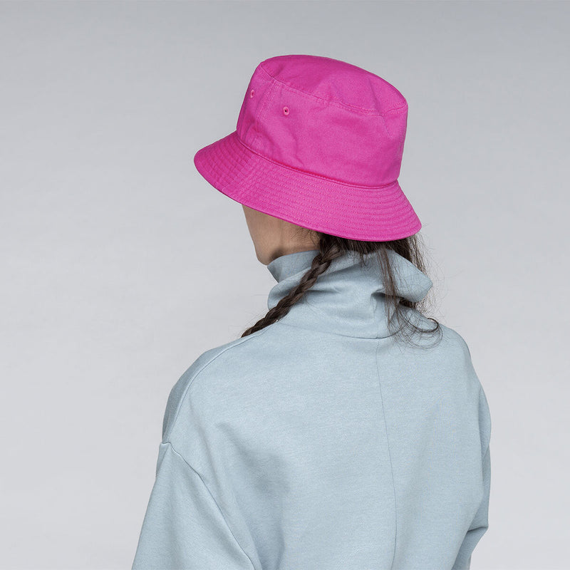 Load image into Gallery viewer, Kangol Washed Bucket Hat Sun Fishing Camping Summer Beach - Electric Pink-4
