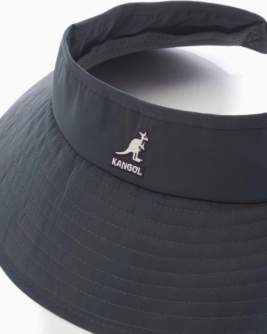 Kangol Iridescent Unisex Visor Cap Hat - Ink Navy - One Size-2