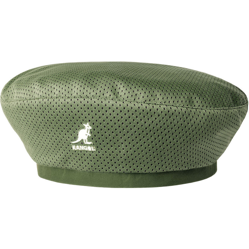 Load image into Gallery viewer, Kangol Mens Coordinates Mask Beret Polyester Casual Hat with Mask - Olive-1
