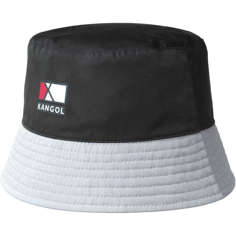 Load image into Gallery viewer, Kangol Mens Rave Reversible Sport Bucket Hat High Gloss Fashion Cap - Silver-3
