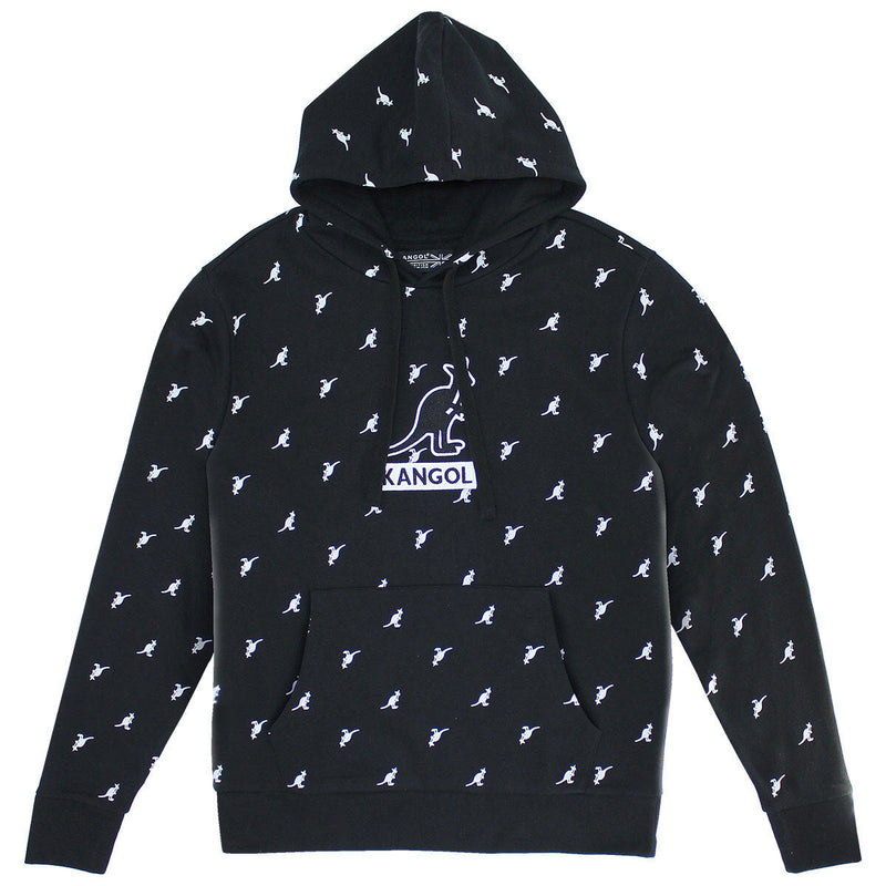 Load image into Gallery viewer, Aop Hood Sweater Hoodie Sweatshirt Top Pullover - Black Combo - Size S-0
