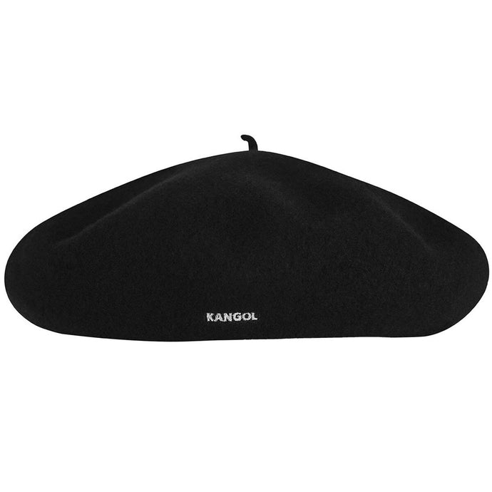 Kangol Anglobasque French Beret 100% Wool British Party Hat - Black-0