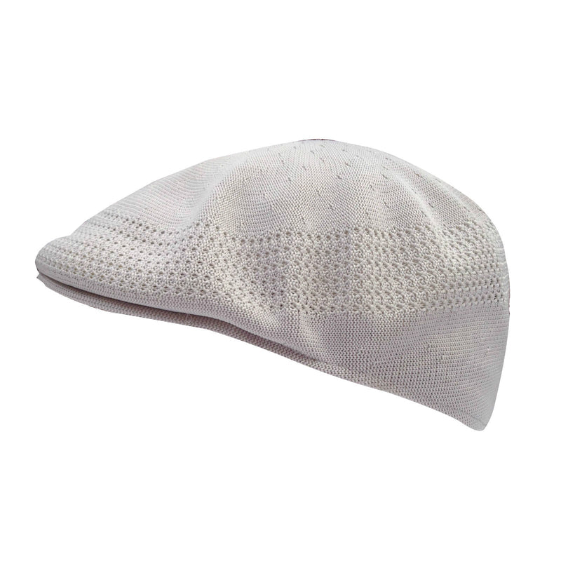 Load image into Gallery viewer, KANGOL Tropic Ventair 504 Ivy Cap 0290BC Classic Flat Driving Hat - Greige - L-0
