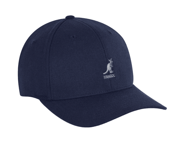 Load image into Gallery viewer, KANGOL Wool Flexfit Baseball Cap Hat - Dark Blue (Navy)-3
