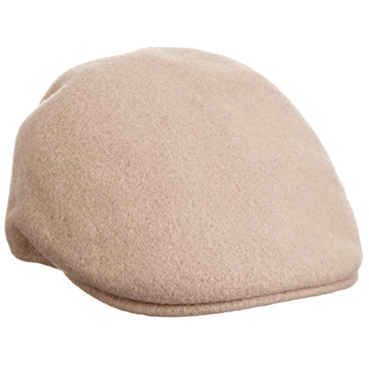 KANGOL Seamless Wool 507 Cap K0875FA Warm Winter Ivy Hat - Sand - XL-0