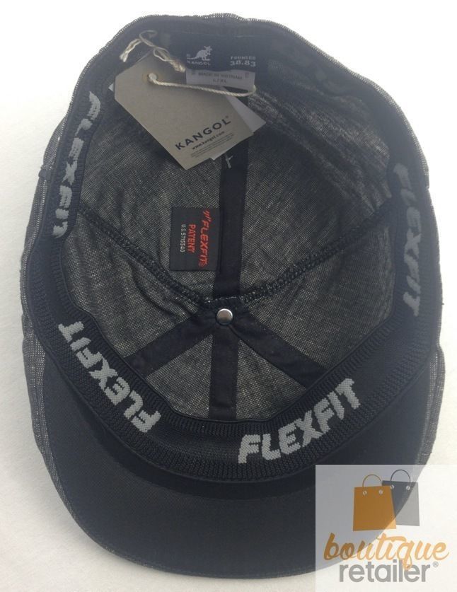 Load image into Gallery viewer, KANGOL Mens Banded 504 Ivy Hat Cap K1015FA Flexfit sboy - Black-2

