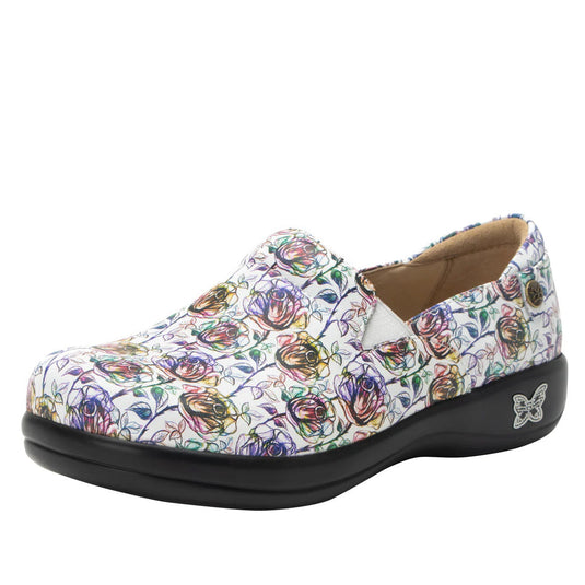 Alegria Womens Keli Professional Slip-On Leather Shoes - Free Hand-0