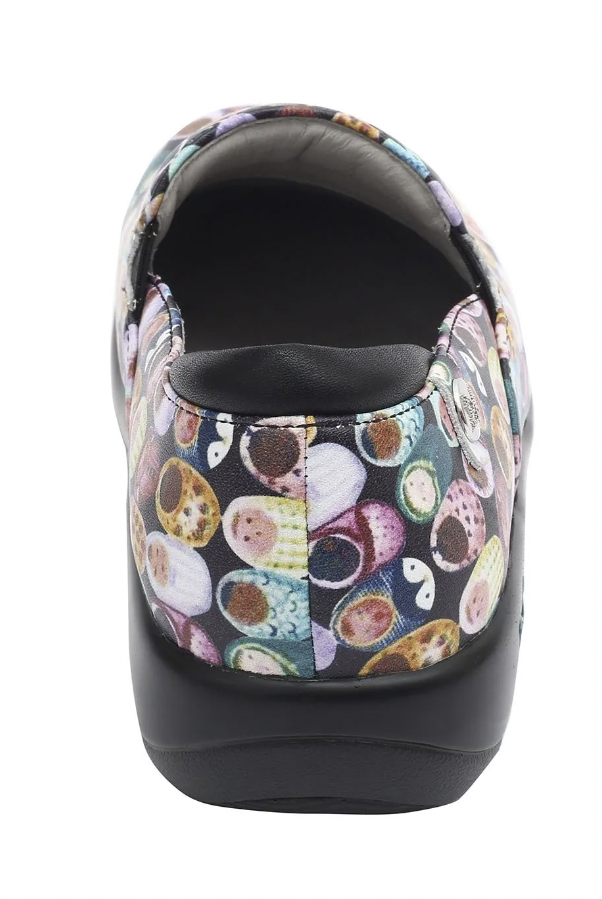 Load image into Gallery viewer, Alegria Womens Keli Professional Slip-On Leather Shoes - Fresh Baked Black-4
