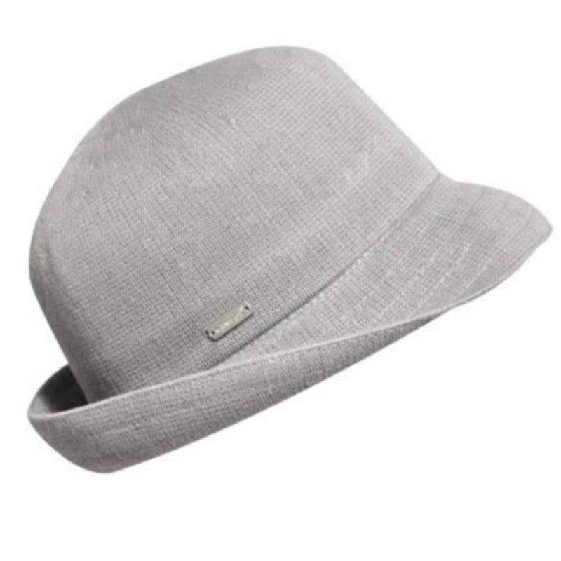 Load image into Gallery viewer, KANGOL Bamboo Anni Cloche Womens Ladies Trilby Hat Fedora Cap K0599FA - Grey - M-3
