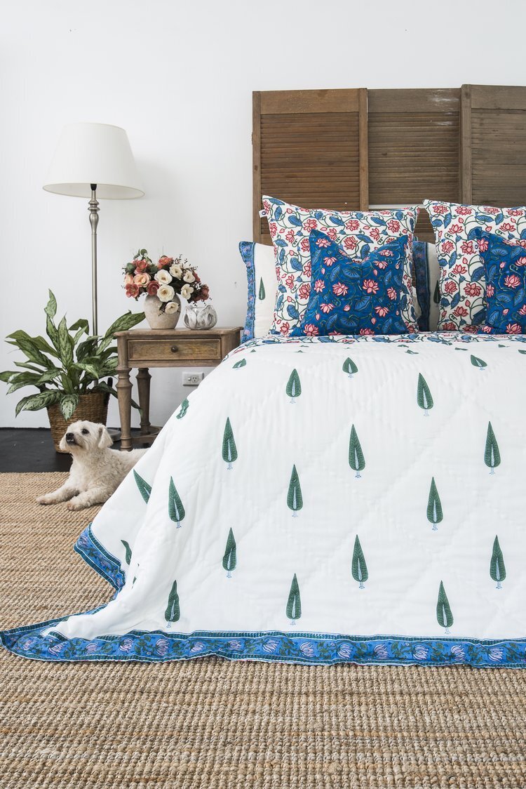 Load image into Gallery viewer, Kolka Kumudani Pillowcase Set Cushion Cover Home Decor-3
