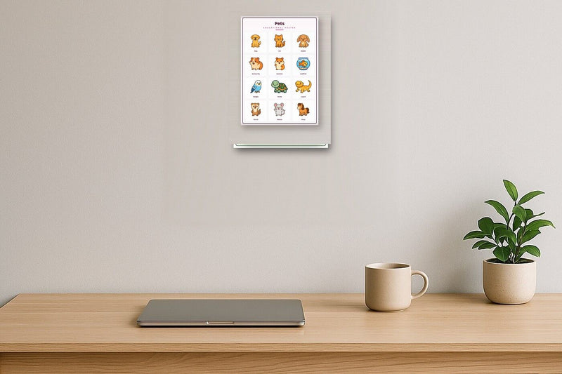 Load image into Gallery viewer, Pets: A4 Matte Laminated Educational Poster Print - 210x297mm-2
