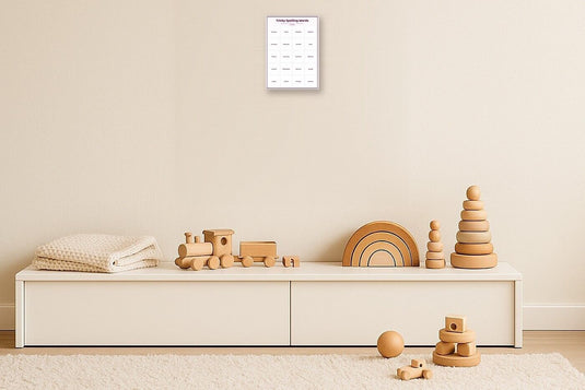Tricky Spelling Words: A4 Matte Laminated Educational Poster Print - 210x297mm-2