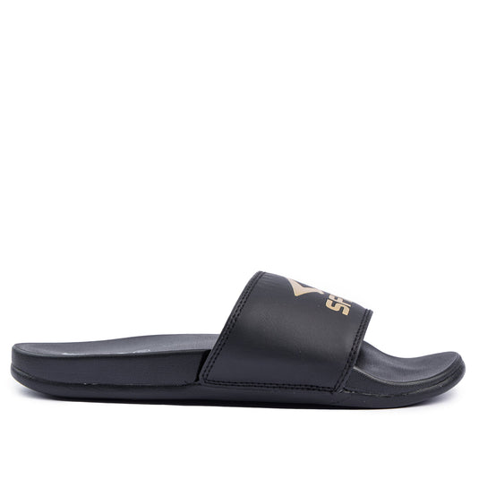 Laze Ladies Slide Black/Gold-0