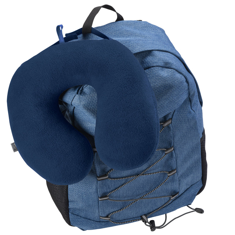 Load image into Gallery viewer, Lewis N. Clark Comfort Ergonomic Air Travel Neck Pillow Neck Support Flight - Blue-2

