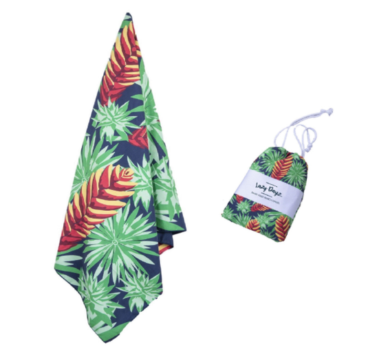 80x160cm X-Large Microfibre Sand-Free Beach Towel Quick Dry Travel Towel Quick - Mossman-0