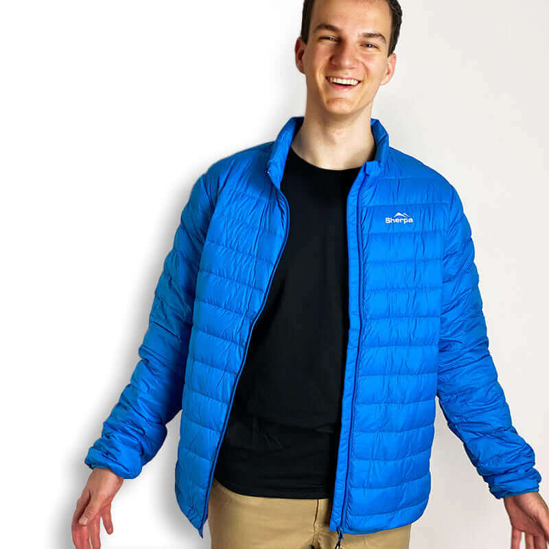 Load image into Gallery viewer, Sherpa Men&#39;s Lightweight 650+ Down Jacket | Adventureco
