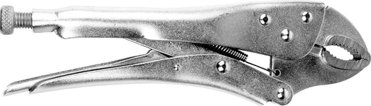 10" Locking Pliers Grip Lock Curved Jaw Steel-1