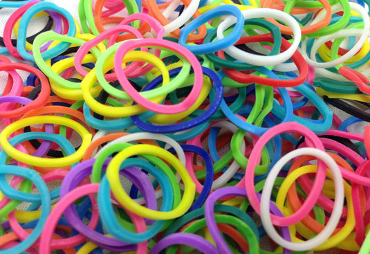 1200 LOOM BANDS Rubber Refill Kit DIY Magical Bracelet 48 S Clips 4 Hooks Bandz-5
