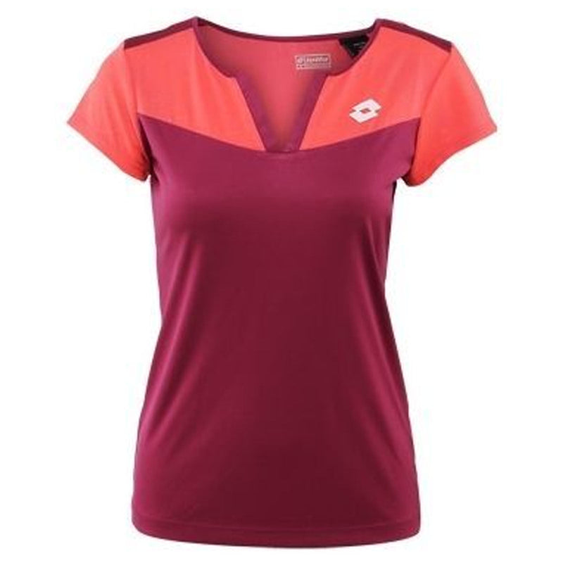 Load image into Gallery viewer, LOTTO Womens Natty Tennis Tee Top T Shirt Performance Q2401-1
