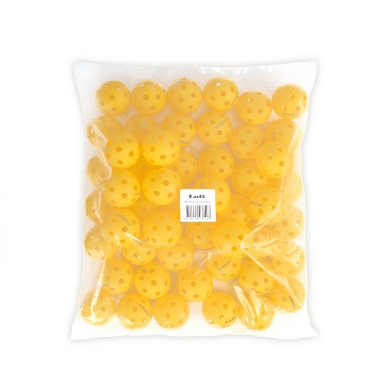Load image into Gallery viewer, 50x LUFT "Arrow 26" Indoor Pickleball Balls Bulk - Yellow-3
