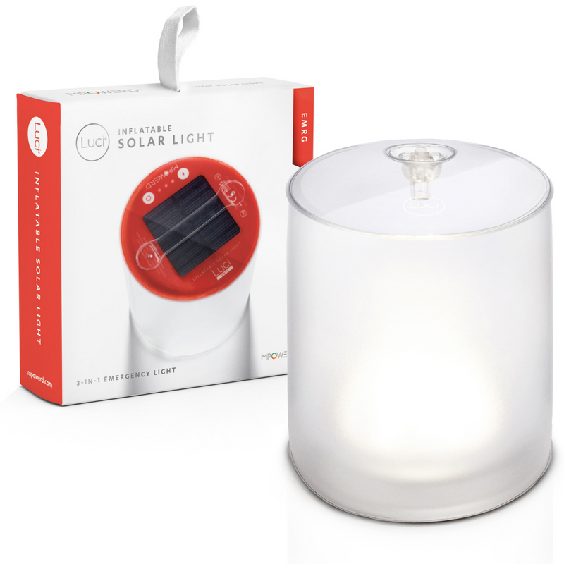Load image into Gallery viewer, INFLATABLE SOLAR LIGHT by MPOWERD Luci Camping Lantern Waterproof - EMRG-0
