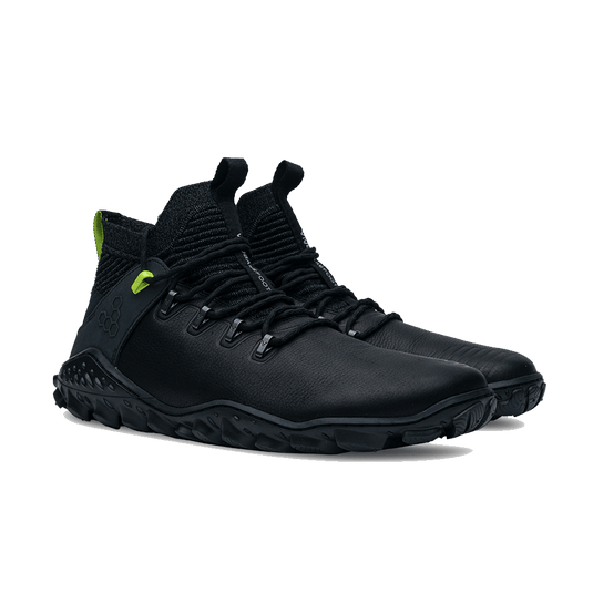 Vivobarefoot Magna Forest ESC Women's Barefoot Hiking Boot – Obsidian/Lime