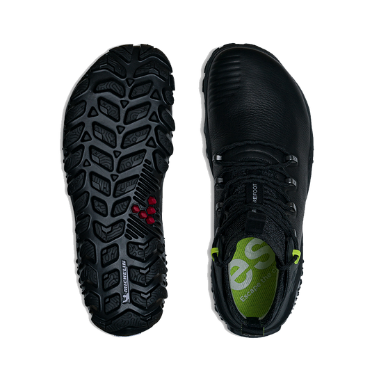 Vivobarefoot Magna Forest ESC Men's Barefoot Trail Shoe – Obsidian/Lime