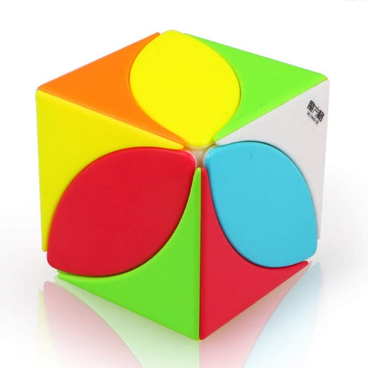 Maple Leaf Speed Cube Brain Teaser Puzzle Magic Educational Toy-0