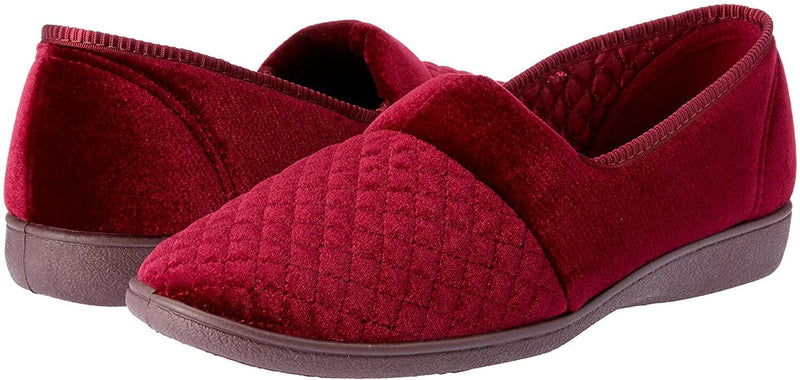 Load image into Gallery viewer, Grosby Marcy 2 Womens Slippers Slip On Indoor Outdoor Quilted Moccasins Shoes-8
