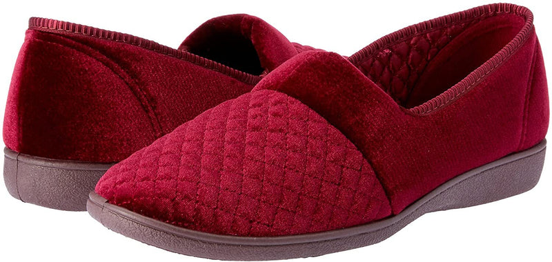 Load image into Gallery viewer, Grosby Marcy 2 Womens Slippers Slip On Indoor Outdoor Quilted Moccasins Shoes-5
