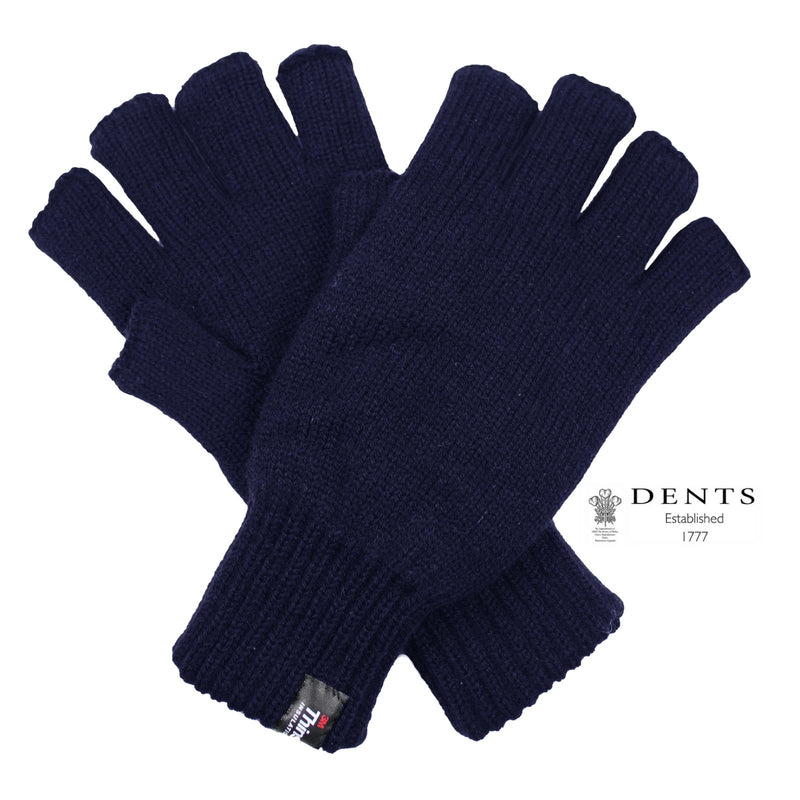 Load image into Gallery viewer, 3pc Mens Winter Set Thermal Beanie Mask + Scarf + Thinsulate Knitted Fingerless Gloves-3
