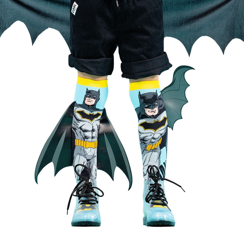 Load image into Gallery viewer, MADMIA DC Batman Knee High Boys Childrens Kids Socks One Size-1
