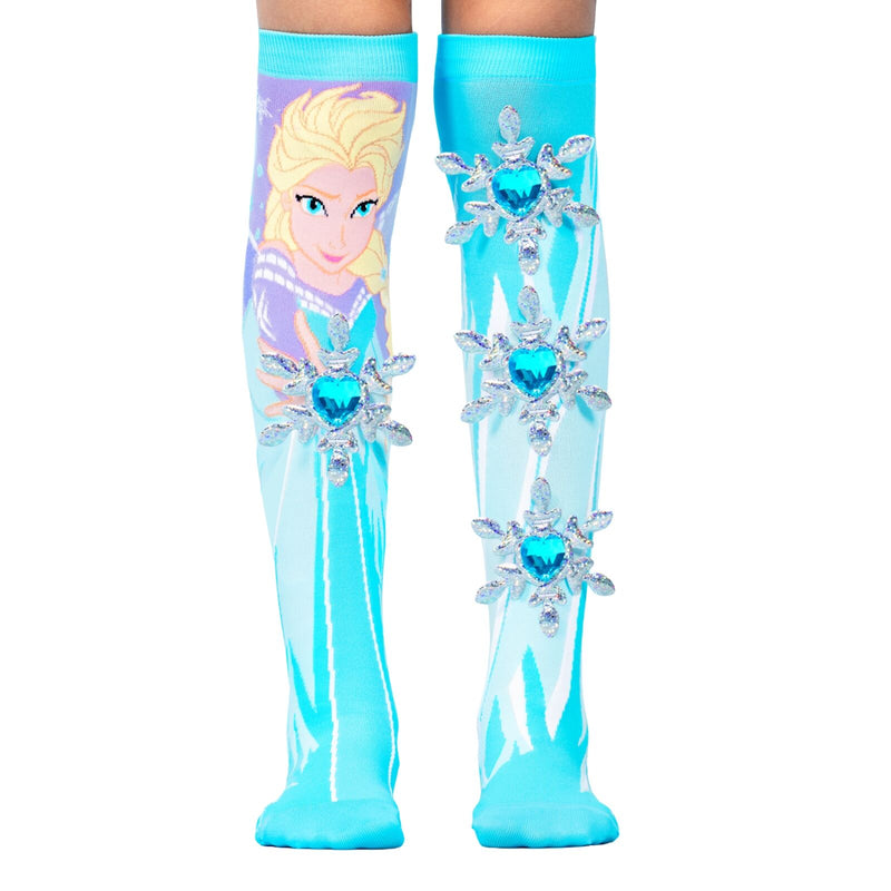 Load image into Gallery viewer, MADMIA Disney Frozen Knee High Girls Childrens Kids Socks One Size-0
