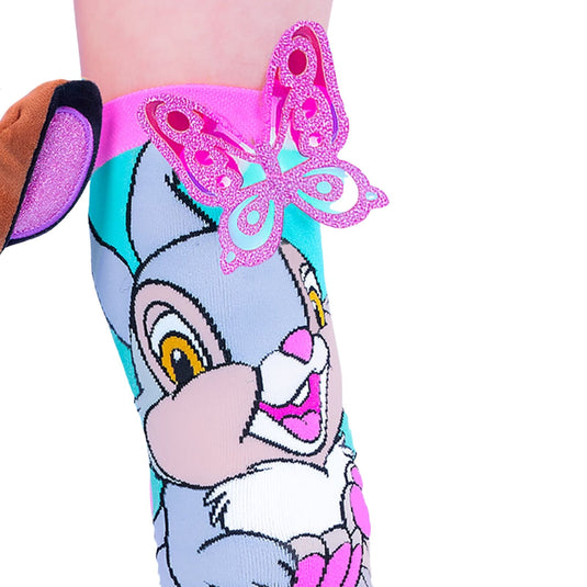 MADMIA Disney Bambi Knee High Girls Childrens Kids Socks One Size-3