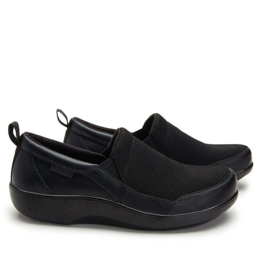 Alegria TRAQ Melodiq Loafer Slip On Shoe Sneaker - Black Out-3