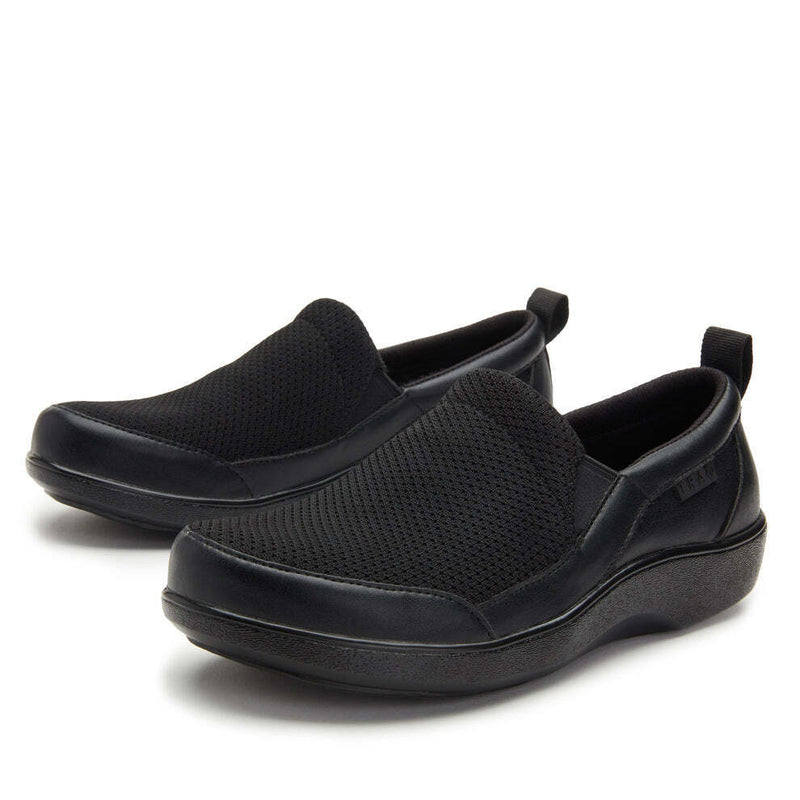 Load image into Gallery viewer, Alegria TRAQ Melodiq Loafer Slip On Shoe Sneaker - Black Out-0
