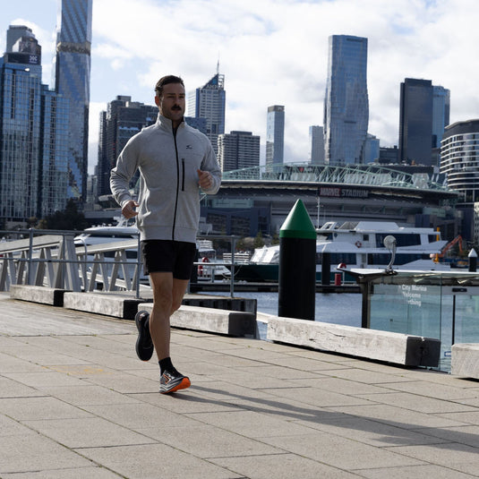 Brazen Mens Runner - Black/Orange/Teal-3