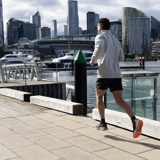 Brazen Mens Runner - Black/Orange/Teal-2