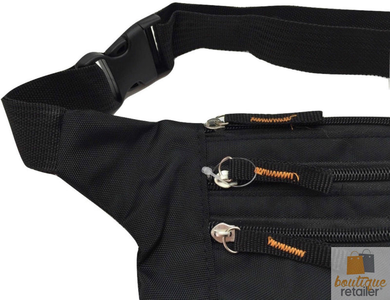 Load image into Gallery viewer, Travel Money Belt Passport Wallet Pouch Card Waist Credit Card Holder Bum Bag-2
