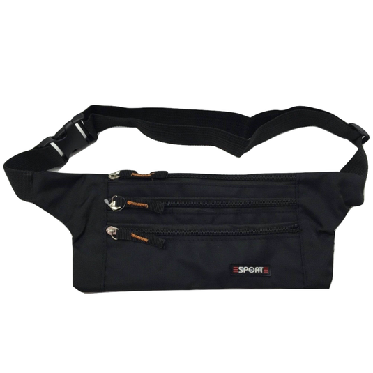 Travel Money Belt Passport Wallet Pouch Card Waist Credit Card Holder Bum Bag-0