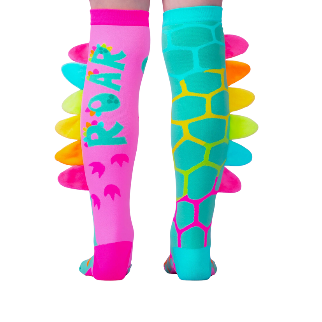 Load image into Gallery viewer, MADMIA Kids Childrens Roar Knee High Socks - Ages 6-99-2
