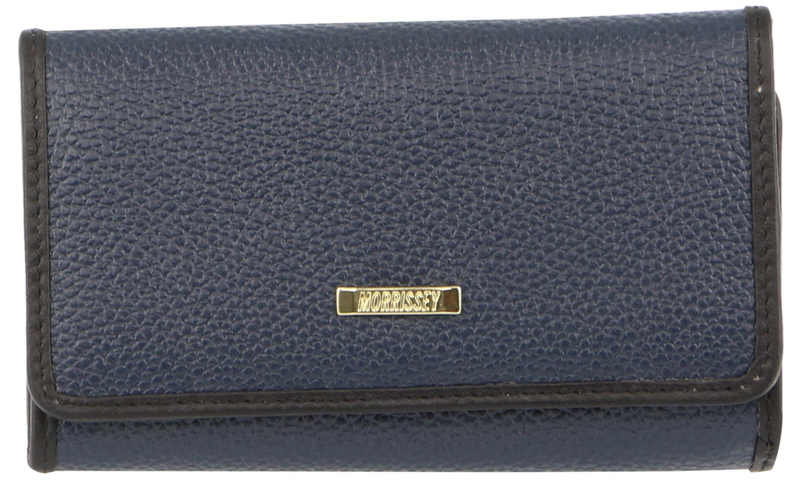 Load image into Gallery viewer, Morrissey Womens Card Holder Leather Wallet Coin Clutch Purse Organizer Cute Girl Ladies - Navy-2
