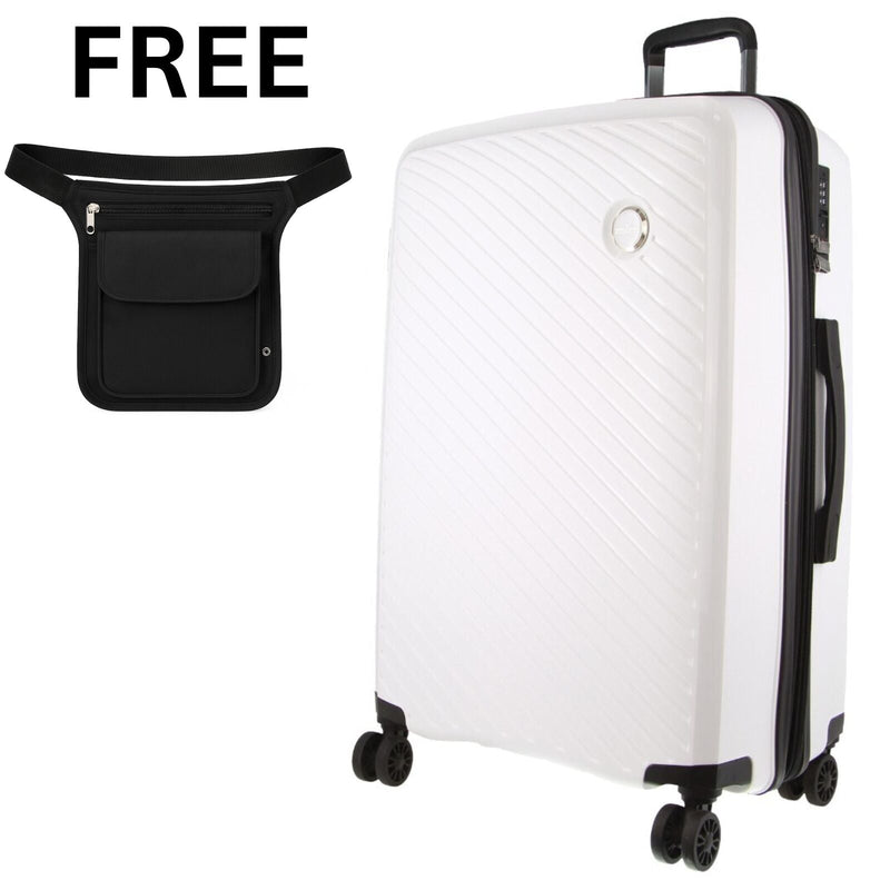 Load image into Gallery viewer, Pierre Cardin Inspired Milleni Luggage Bag Large in Blue + Milleni Waist Bag (2 Items)-1
