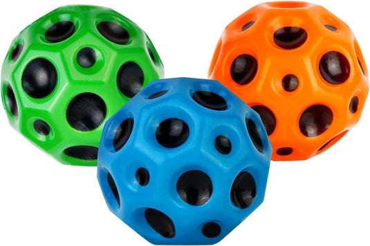 High Bouncing Ball Space Ball Bouncy Ball Outdoor Throw Catch Moon Ball Kids Toy-0