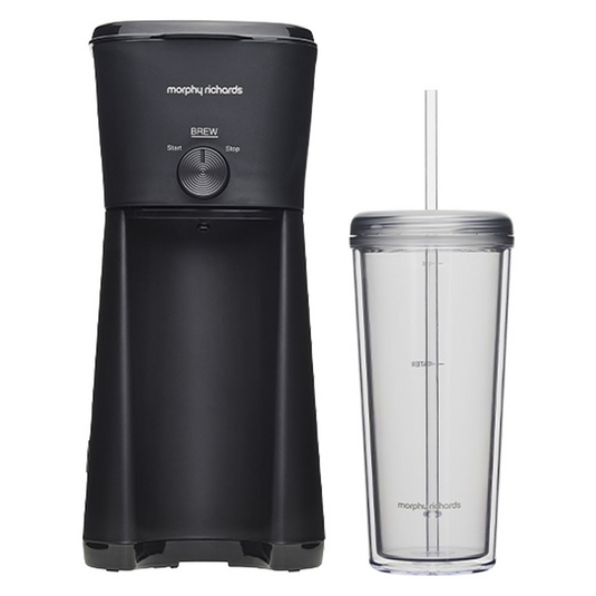 Morphy Richards Electric Iced Coffee Machine Maker 350ml (MRCM35BK)-1