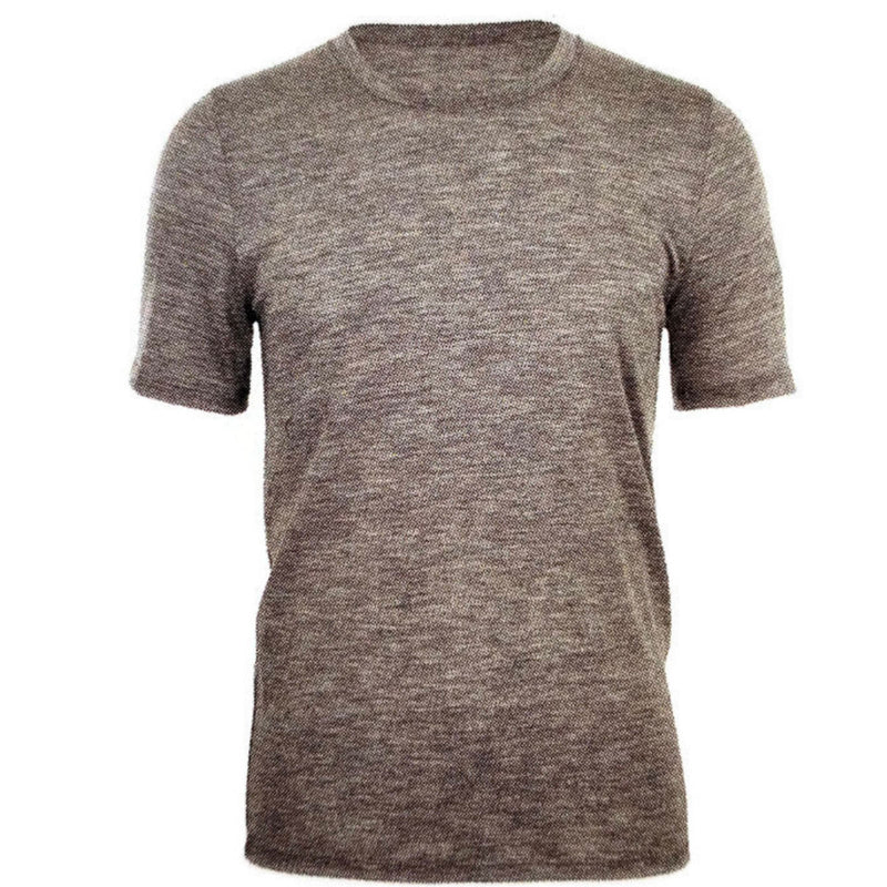 Load image into Gallery viewer, MERINO SKINS Mens Classic Crew Neck Tee Wool Thermal T-Shirt Short Sleeve - Ceramic-0
