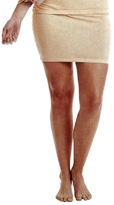 Load image into Gallery viewer, MERINO SKINS Womens Mini Slip Under Skirt Thermal Wool Wool Underwear - Skin-0
