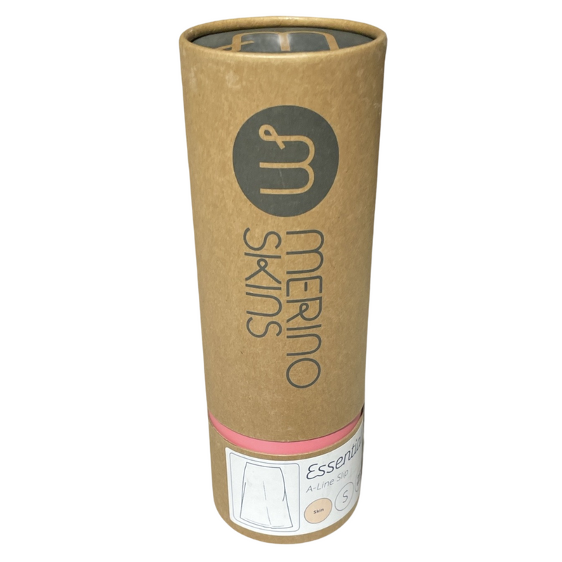 Load image into Gallery viewer, Merino Skins Essential A-Line Slip Under Skirt Thermal Wool Underwear - Skin-0
