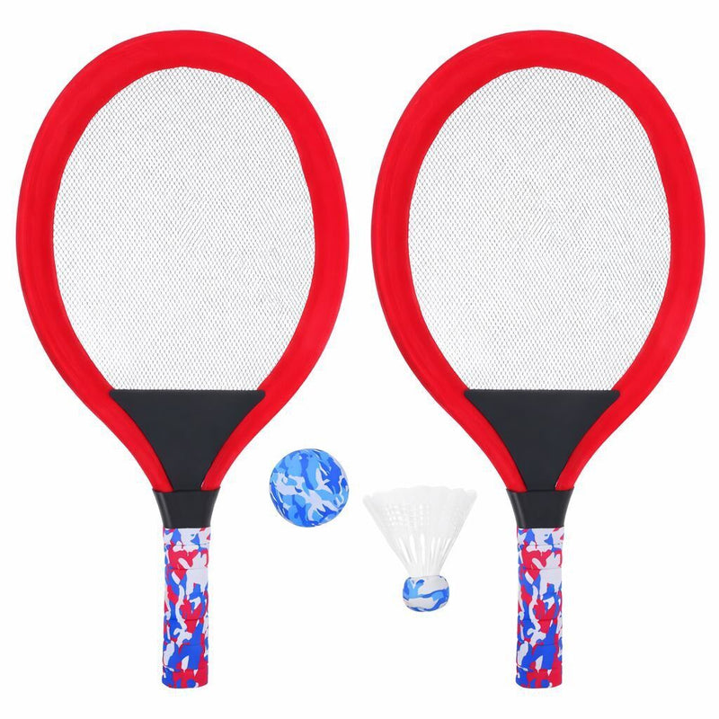 Load image into Gallery viewer, 2x Kids Beach Backyard Tennis Racquets Badminton Training Rackets - Assorted Colours-2
